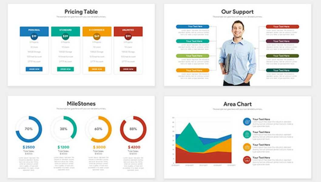 startup pitch deck free powerpoint template