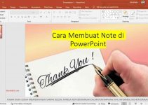 Cara Membuat Note di PowerPoint